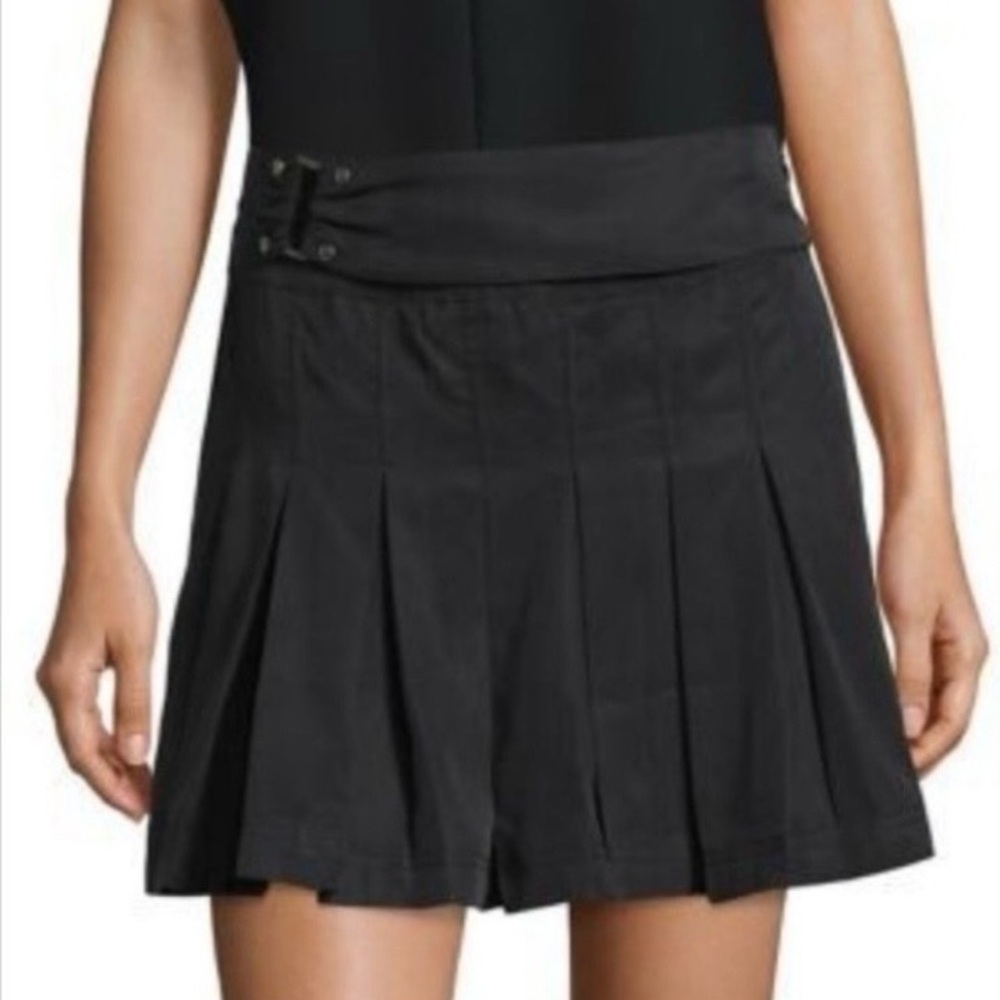 FP Movement by Free People Black Preppy Mini Skirt